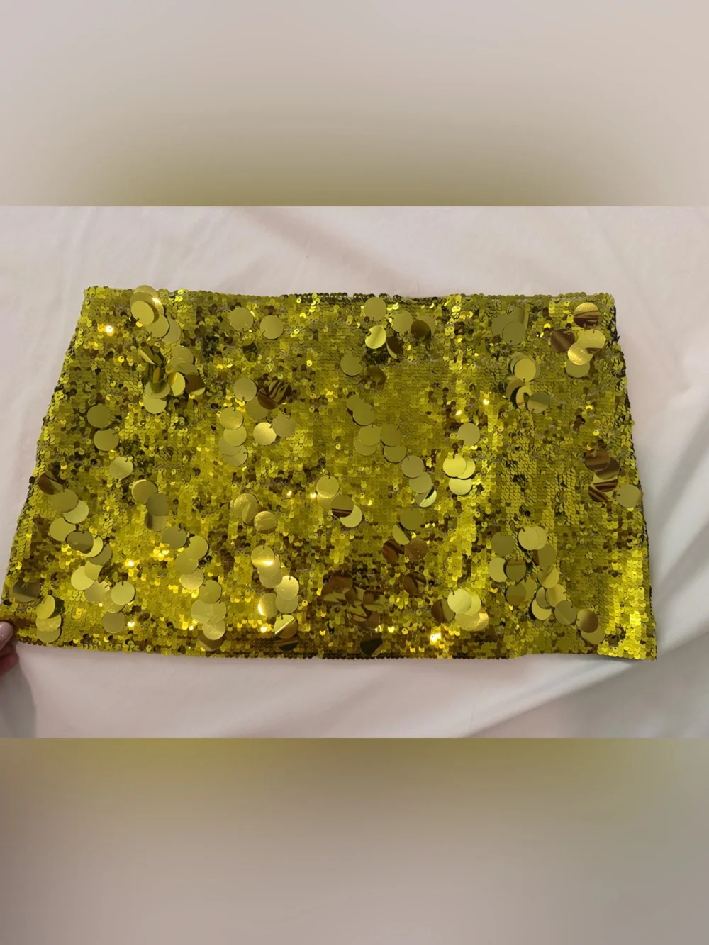 Danielle Guizio sparkling gold